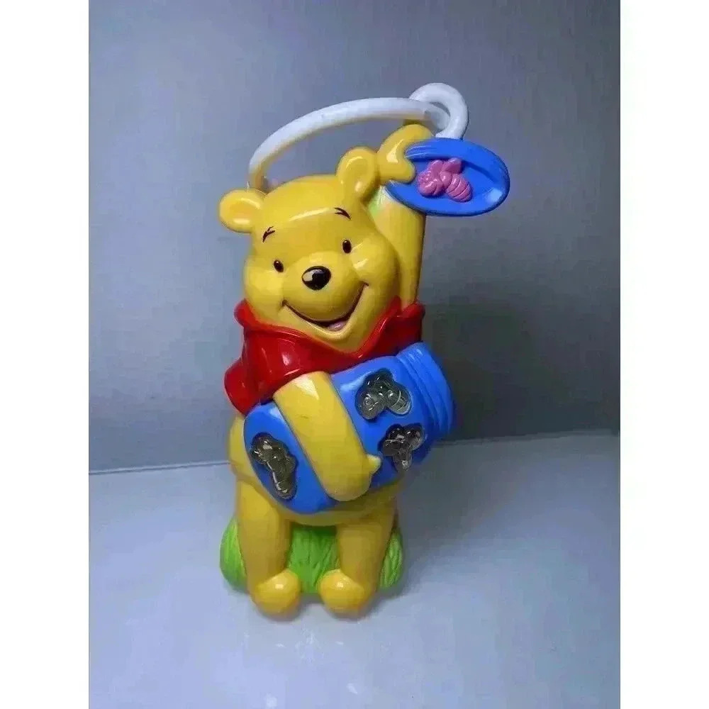 Vintage Mattel Inc Disney Winnie The Pooh Music Light Up Toy 1999 Tested Works